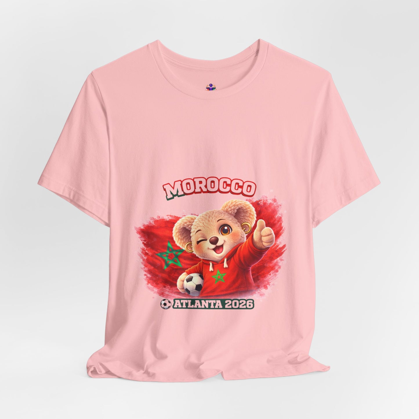Morocco Football Fan T-Shirt | Morocco Soccer Supporter Tee | World Cup Shirt