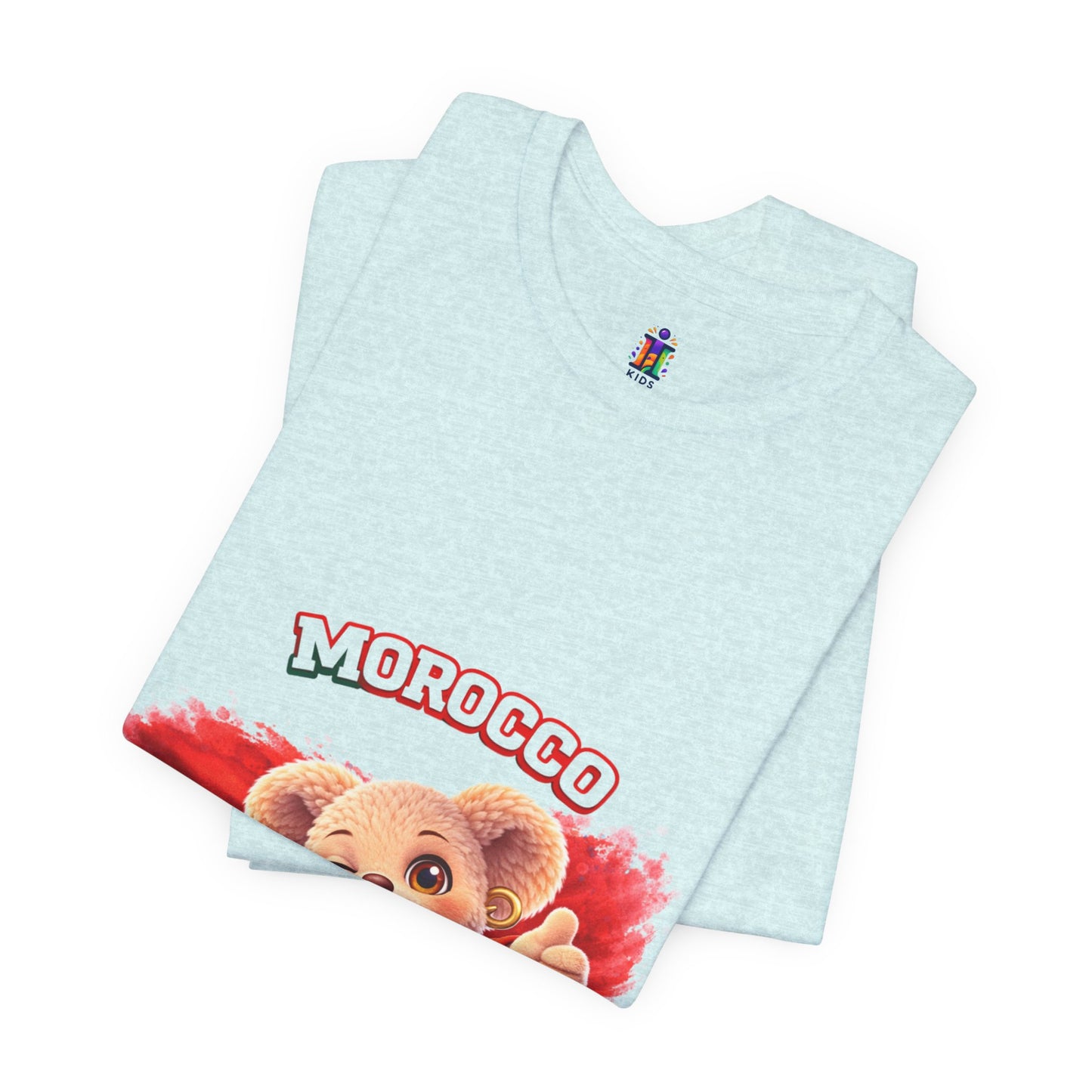 Morocco Football Fan T-Shirt | Morocco Soccer Supporter Tee | World Cup Shirt