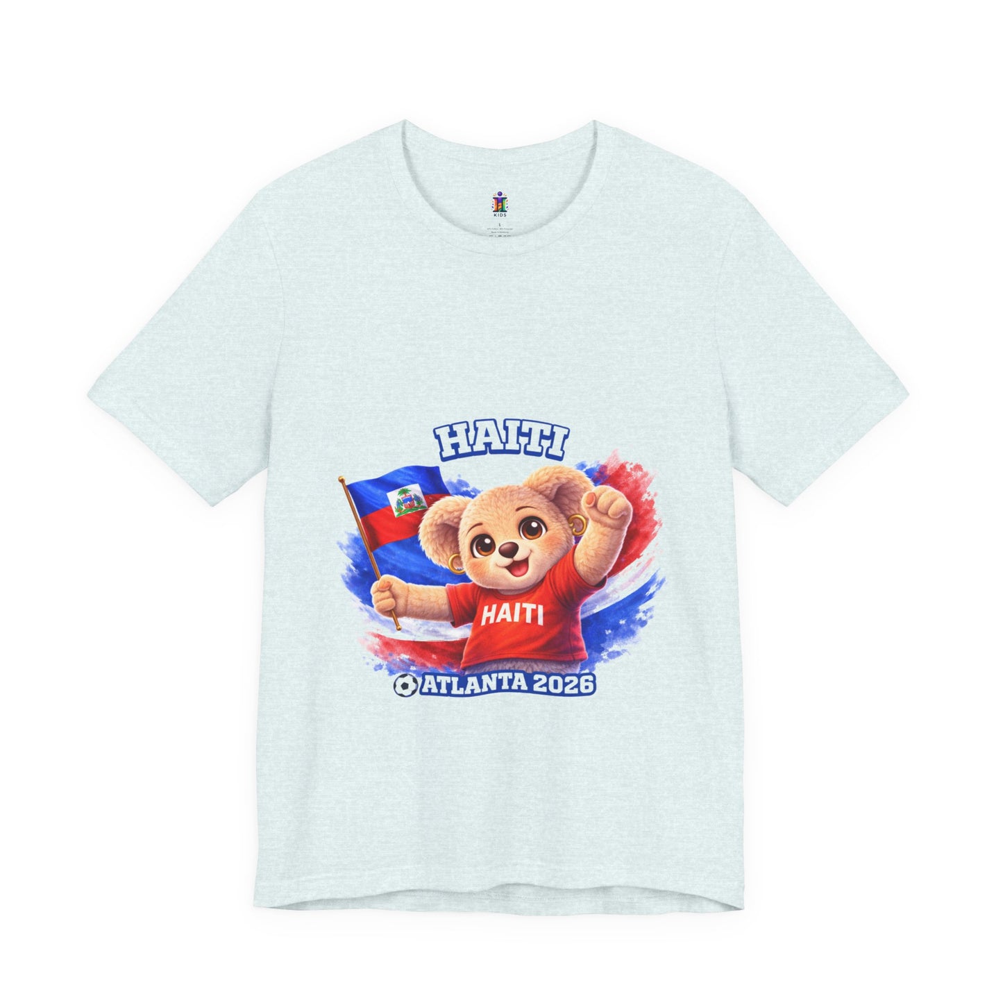 Haiti Football Fan T-Shirt | Haiti Soccer Supporter Tee | World Cup Shirt