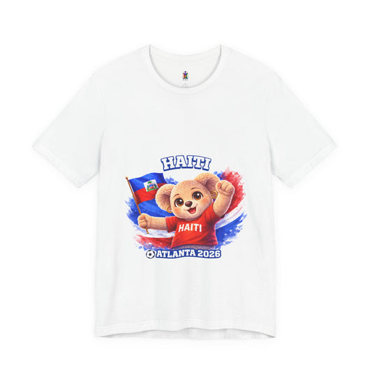 Haiti Football Fan T-Shirt | Haiti Soccer Supporter Tee | World Cup Shirt