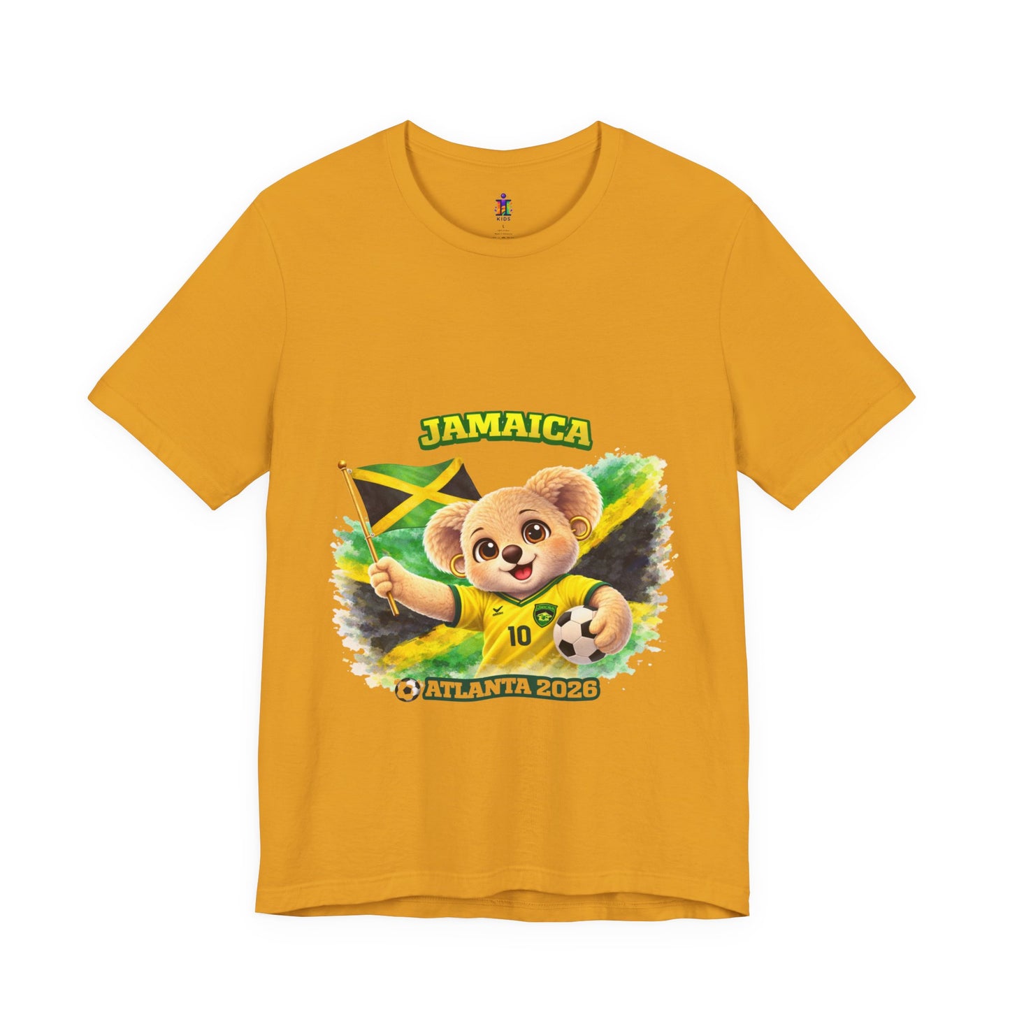Jamaica Football Fan T-Shirt | Jamaica Soccer Supporter Tee | World Cup Shirt