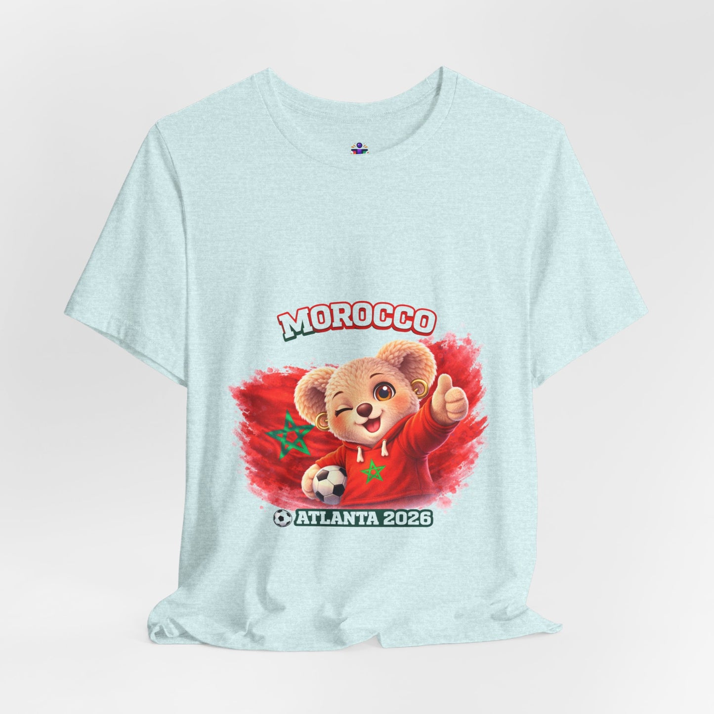 Morocco Football Fan T-Shirt | Morocco Soccer Supporter Tee | World Cup Shirt