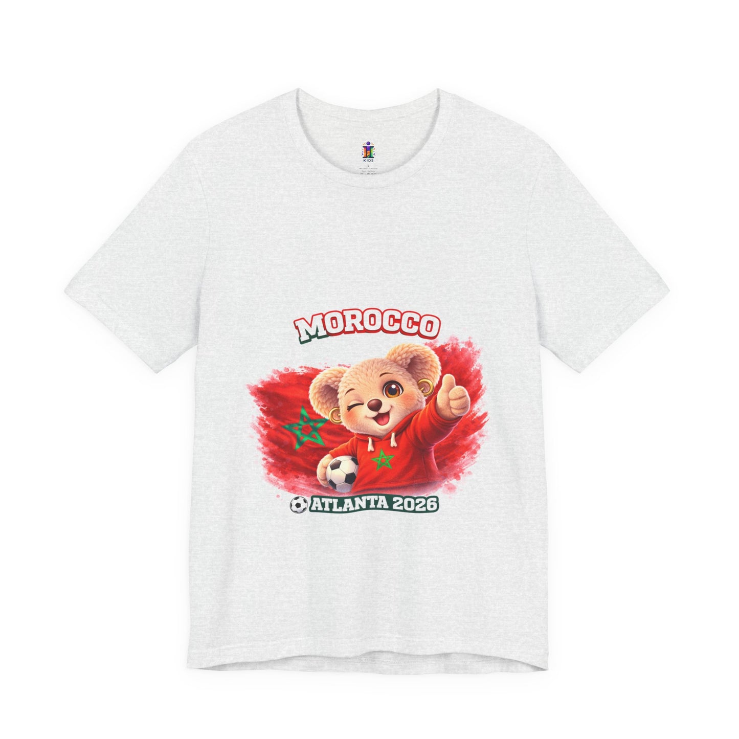 Morocco Football Fan T-Shirt | Morocco Soccer Supporter Tee | World Cup Shirt