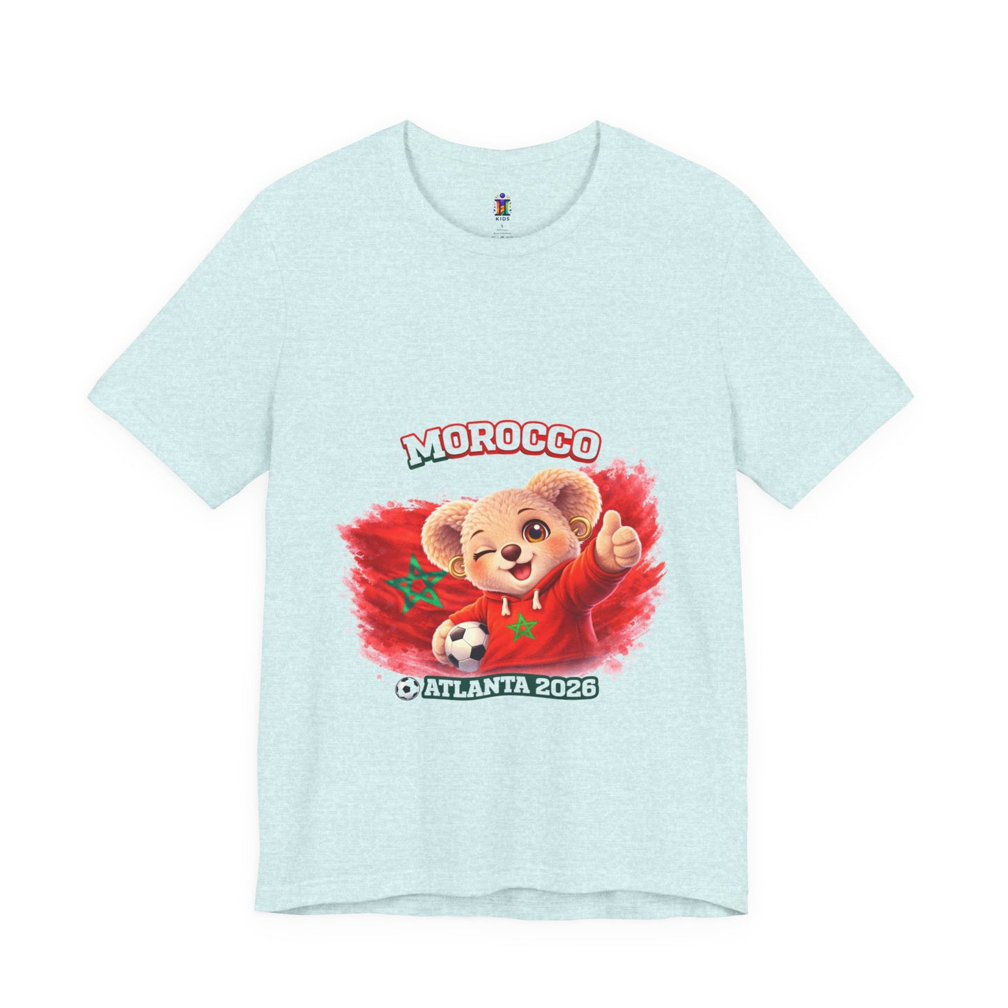 Morocco Football Fan T-Shirt | Morocco Soccer Supporter Tee | World Cup Shirt