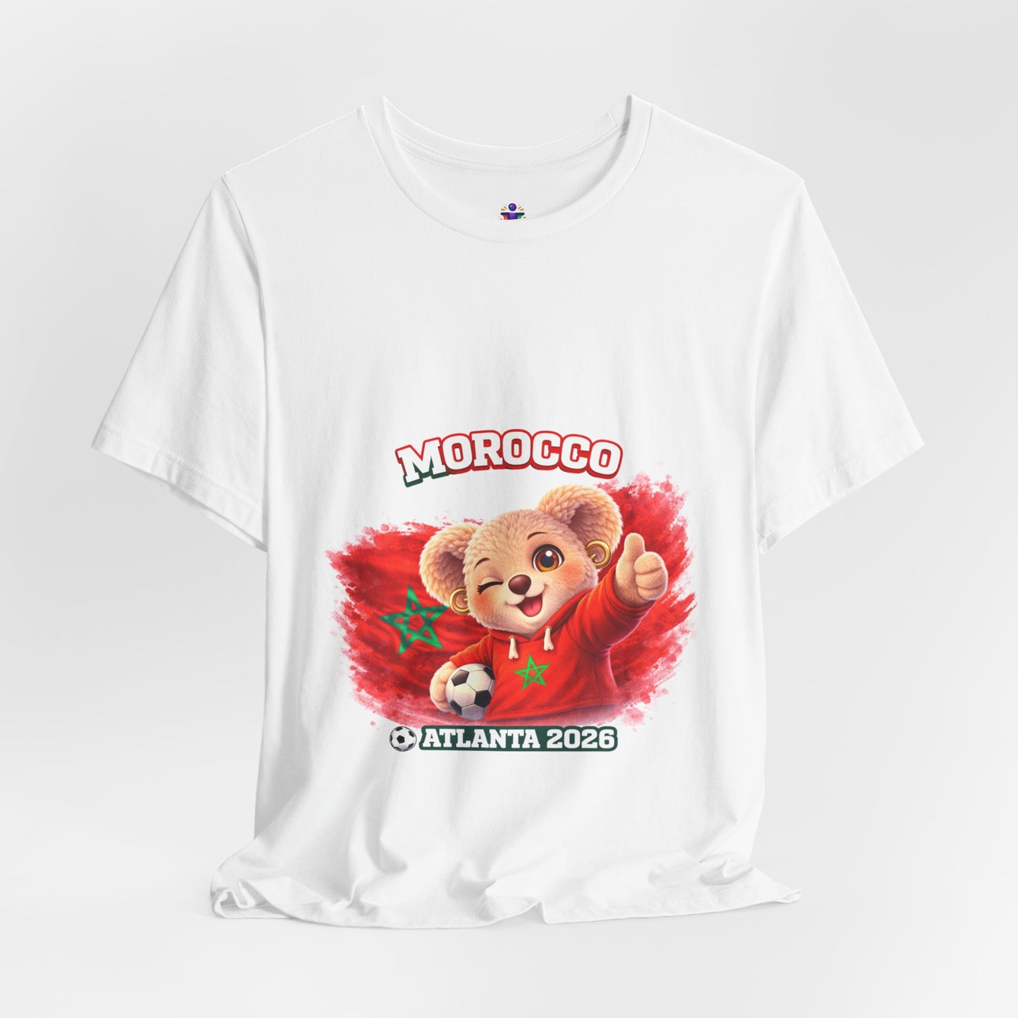 Morocco Football Fan T-Shirt | Morocco Soccer Supporter Tee | World Cup Shirt