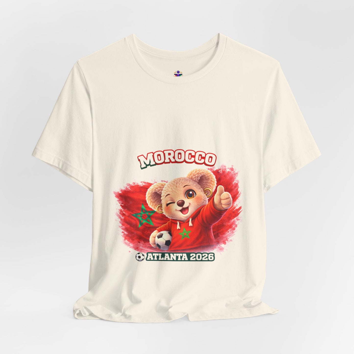 Morocco Football Fan T-Shirt | Morocco Soccer Supporter Tee | World Cup Shirt