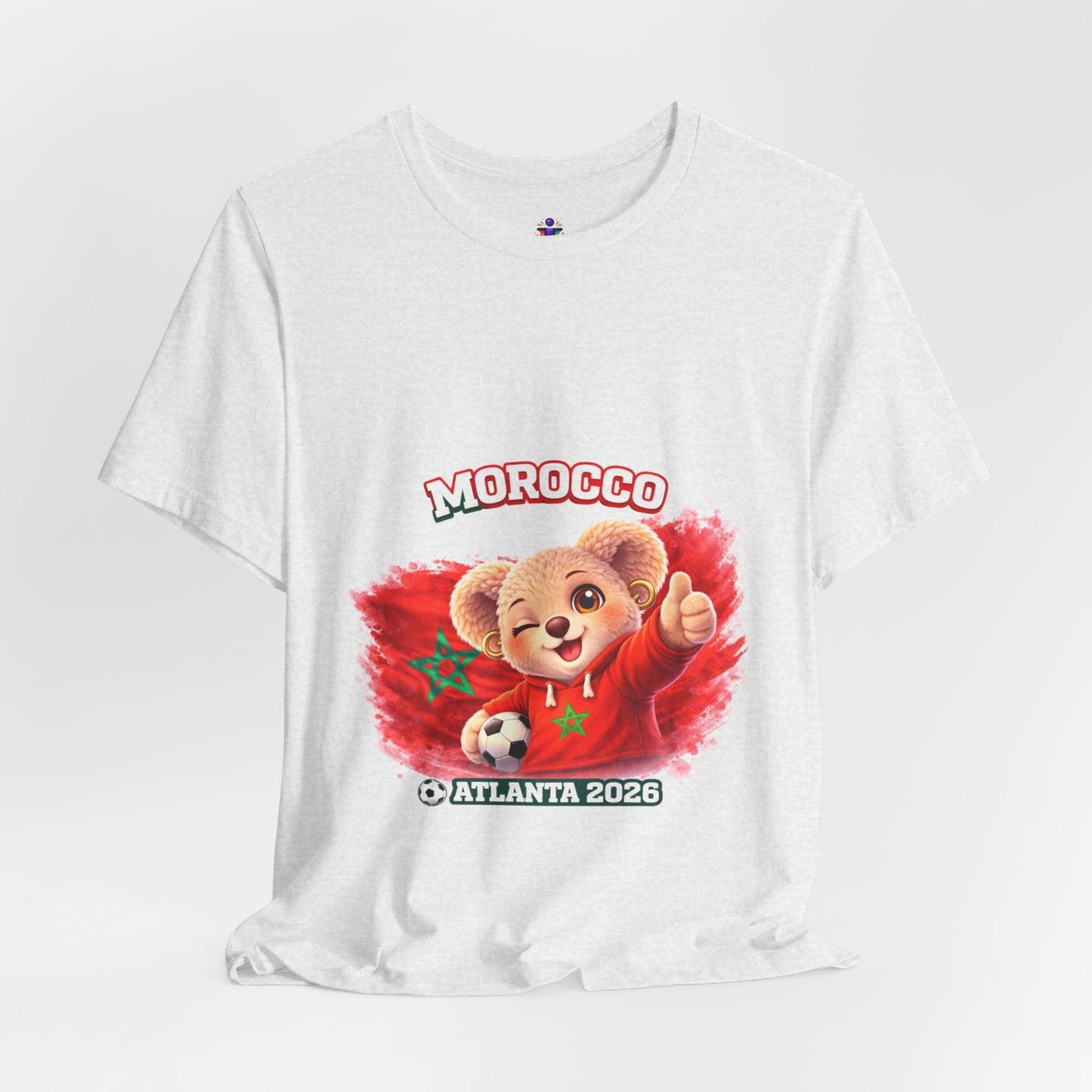 Morocco Football Fan T-Shirt | Morocco Soccer Supporter Tee | World Cup Shirt